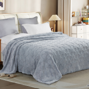 Плед Велсофт-жаккард 1,5 спальное - ПЛЖ-41