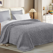 Плед Велсофт-жаккард 2 спальное - ПЛЖ-43