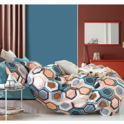 Постельное белье из сатина 1,5 спальное - C-441