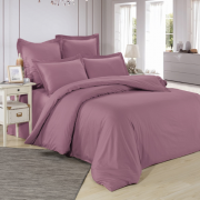 Постельное белье из сатина однотонного Евро - LS-40