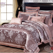 Постельное бельё из сатин-жаккарда евро 4 наволочки - СЖ-26