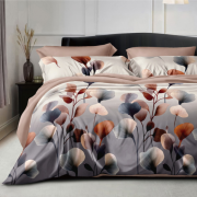 Постельное бельё из твил сатина 2 спальное европростыня - ТС-146