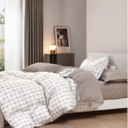 Постельное бельё из твил сатина 2 спальное европростыня - ТС-77