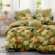 Постельное бельё из поплина зима-лето евро - ЗЛ-62