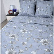 Постельное белье из бязи 1,5 спальное - Грация вид 8 серый