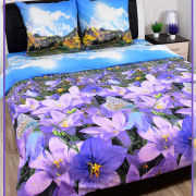 Постельное белье из бязи 2 спальное - Колокольчик 4523