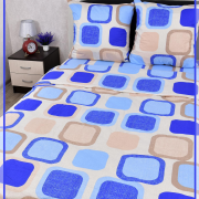 Постельное белье из бязи 1,5 спальное - Кубы 2254