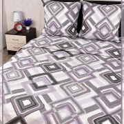 Постельное белье из бязи 1,5 спальное - Ромбы 2261 вид 1