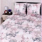 Постельное белье из бязи 1,5 спальное - Симфония вид 7/5 пудровый