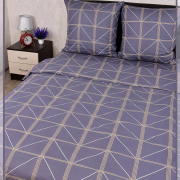 Постельное белье из бязи 1,5 спальное - Теорема вид 8 серый