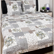 Постельное белье из Шуйской бязи 2 спальное б/ш - Хуторянка 22108-1