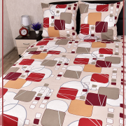 Постельное белье из Шуйской бязи 1,5 спальное - Камушки 7367-1