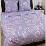 Постельное белье из Шуйской бязи Семейное - Ласка 8999-1