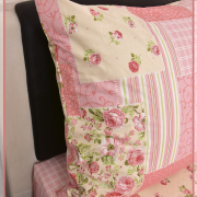 Пэчворк розовый 20649-1