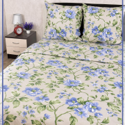 Постельное белье из Шуйской бязи 1,5 спальное - Весна 21953-1