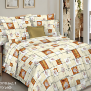 Постельное бельё из бязи (пл. 120Ш) 1,5 спальное - Б120-282