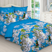 Постельное бельё из бязи (пл. 120) евро - Б120 б/ш-6