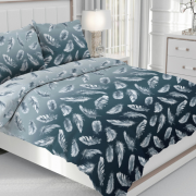 Постельное бельё из бязи (пл. 120) 2 спальное европростыня - Б120 б/ш-72