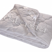 Одеяло из лебяжьего пуха евро - Микрофибра