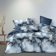 Постельное белье из поплина 1,5 спальное - 8031