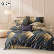 Постельное белье из поплина Евро-макси - 8065