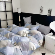 Постельное белье из поплина Евро-мини - 8067