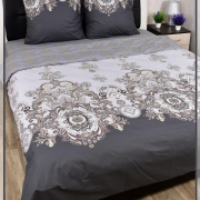 Постельное белье из поплина Семейное - TM-Z2342