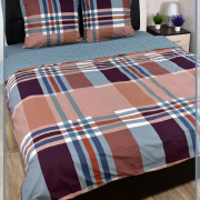 Постельное белье из поплина 2 спальное с евро простыней - TM-Z2506