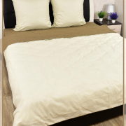 Постельное белье из поплина 2 спальное с простыней на резинке 160х200 - VP28-0360