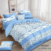 Постельное белье из поплина евро - П-621