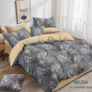 Постельное белье из поплина евро - П-622