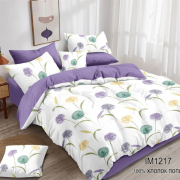 Постельное белье из поплина евро - П-625