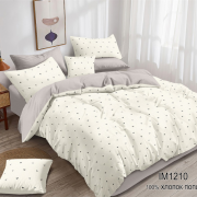 Постельное белье из поплина евро - П-634