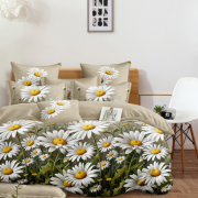 Постельное белье из поплина семейное - П-655