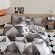 Постельное белье из поплина евро-макси - П-657