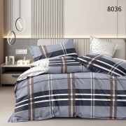 Постельное белье из поплина 2 спальное европростыня - П-680