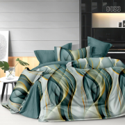 Постельное белье из поплина евро - П-682