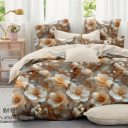 Постельное белье из поплина евро-макси - П-685