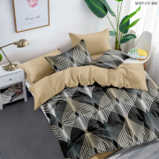 Постельное белье из Поплина 2 спальное европростыня - П-87