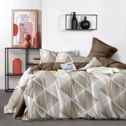 Постельное белье из поплина евро-макси - П-89