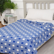 Одеяло байковое 170*200 - Синяя клетка